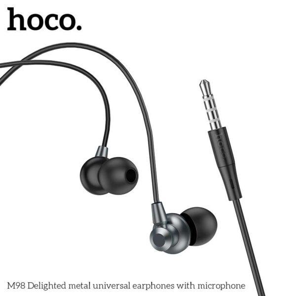 Hoco M98 Wired Headphone Volume Control with Mic 4