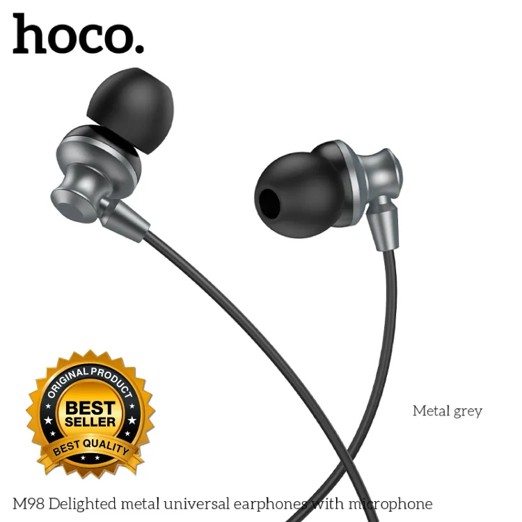 Hoco M98 Wired Headphone Volume Control With Mic