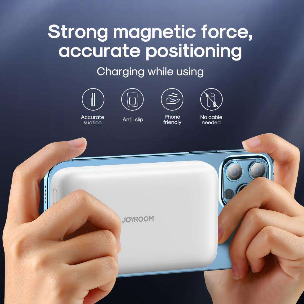 Joyroom Jr W020 10000Mah 20W Magnetic Wireless Mini Power Bank 1