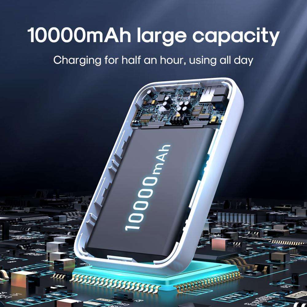 Joyroom Jr W020 10000Mah 20W Magnetic Wireless Mini Power Bank 2