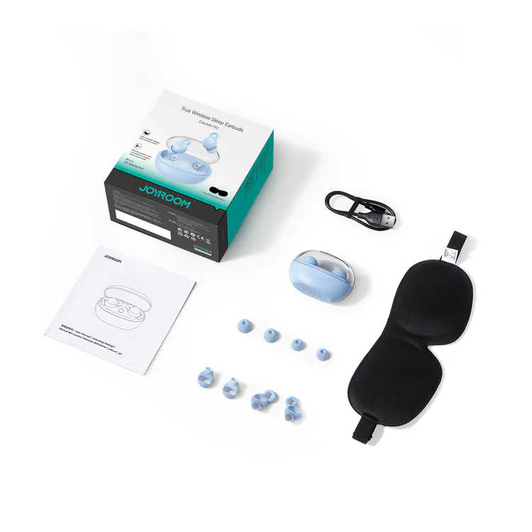 Joyroom Cozydots Ts3 True Wireless Sleep Earbuds Blue 2