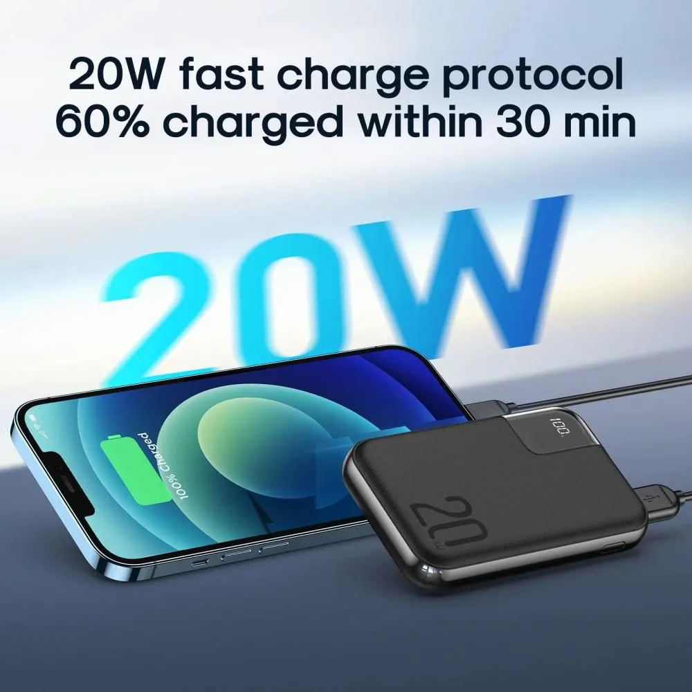 Joyroom Jr Qp190 Mini 10000Mah 20W Fast Charging Power Bank 1