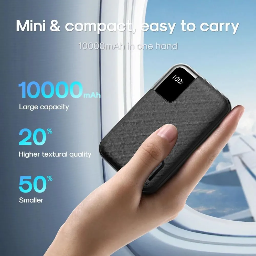 Joyroom Jr Qp190 Mini 10000Mah 20W Fast Charging Power Bank