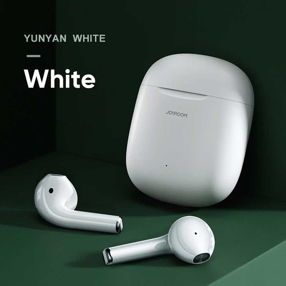 Joyroom Jr T13 True Wireless Earbuds – White Color1