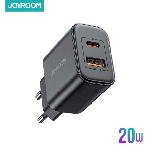 Joyroom JR TCF05 20W PD+QC 3.0 Dual Port Fast Charger 1