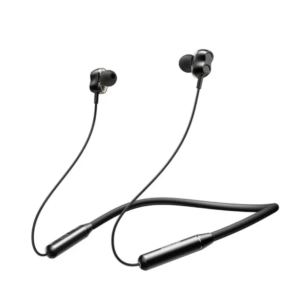 joyroom jr dy01 neckband wireless bluetooth magnetic dual dynamic earphone 5