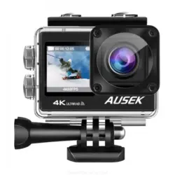 Ausek AT Q60TR 4K Action Camera Combo Pack