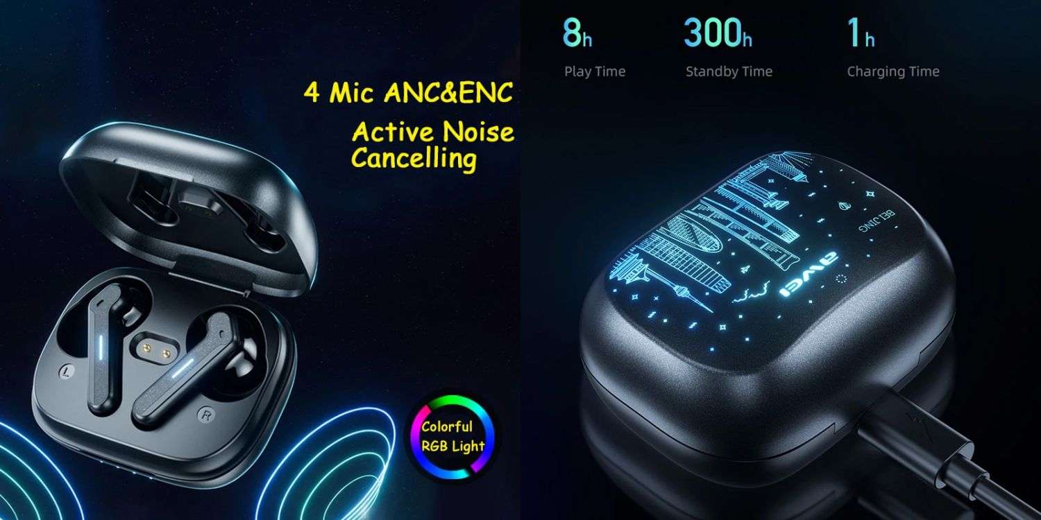 Awei T53 Anc True Wireless Earbuds D