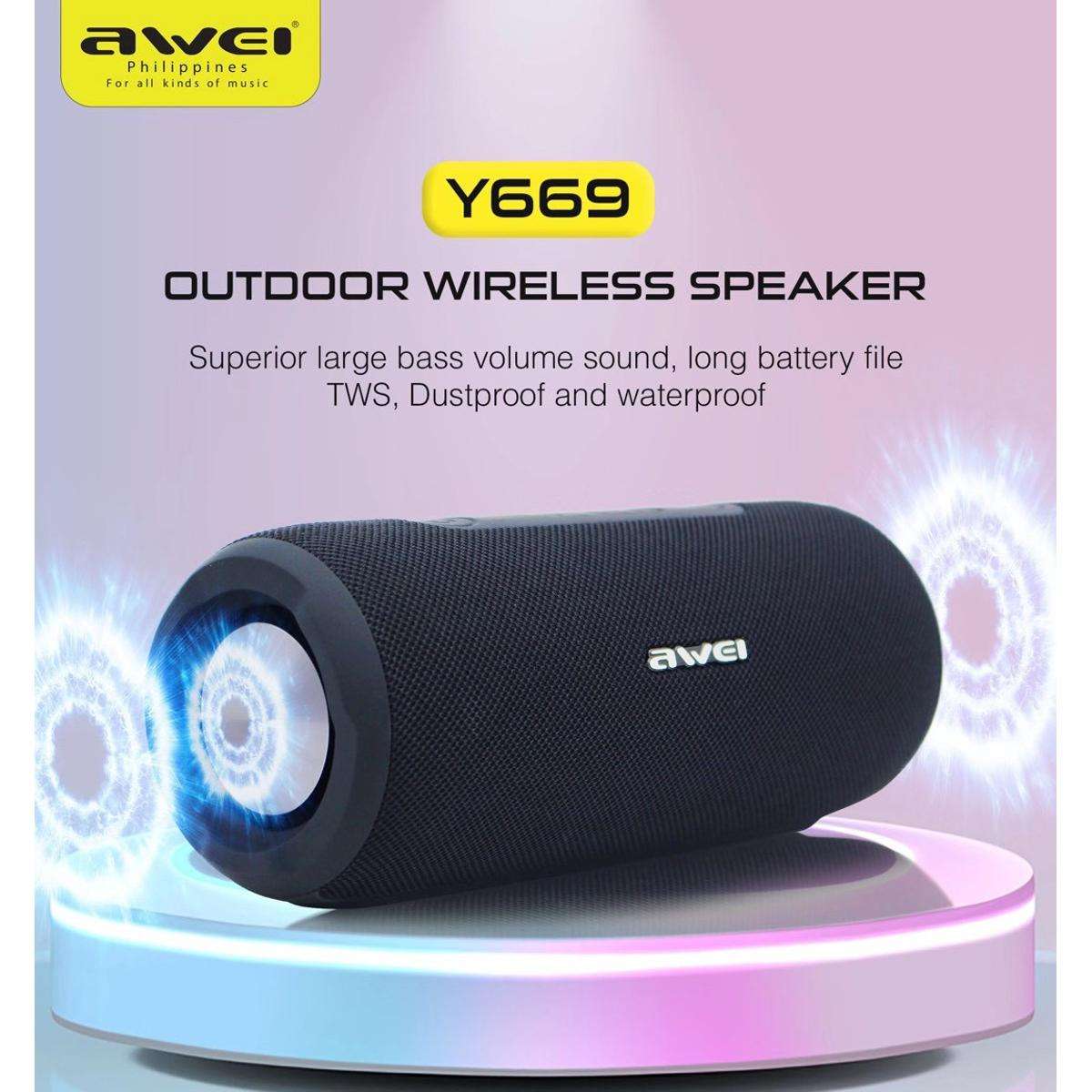 Awei Y669 Portable Bluetooth Speaker B