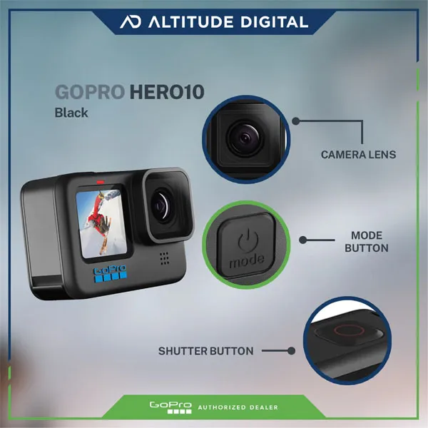 Gopro Hero 10 Black Action Camera C