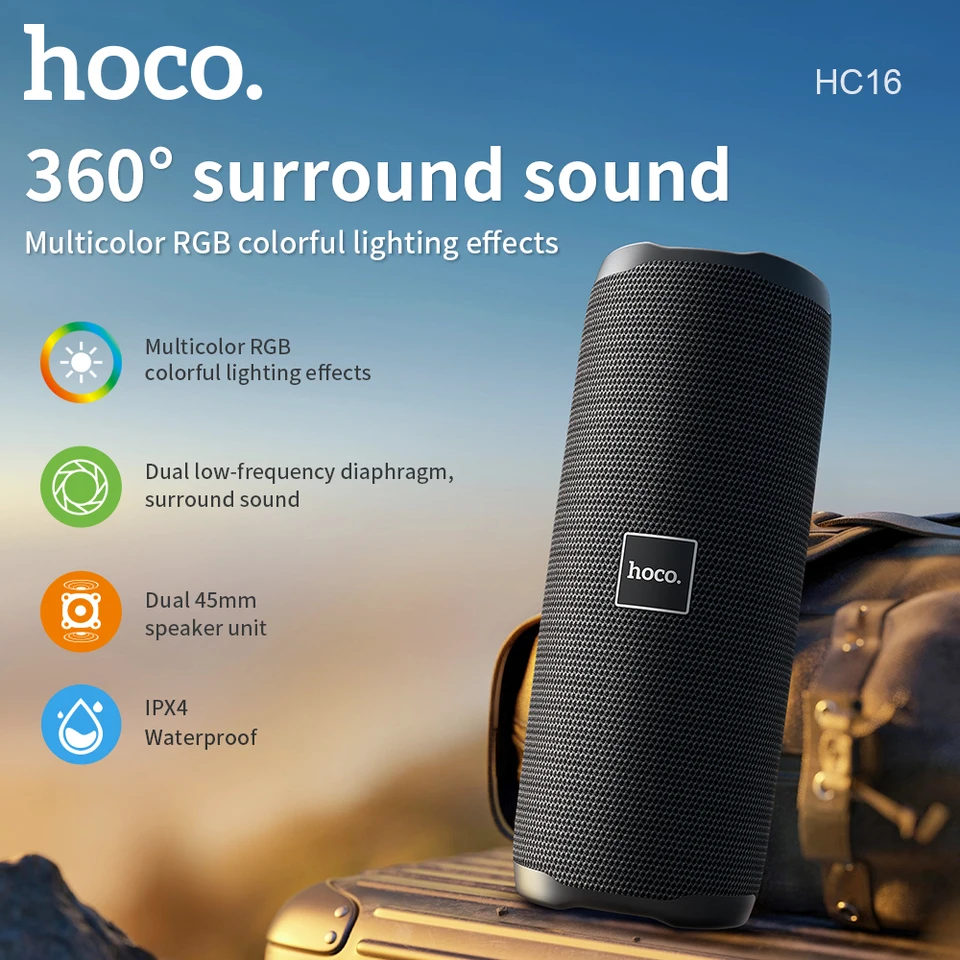 Hoco Hc16 10W Bluetooth Speaker D