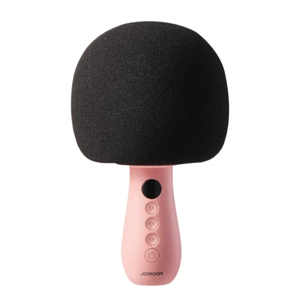 JOYROOM JR MC6 Handheld Karaoke Speaker – Pink Color