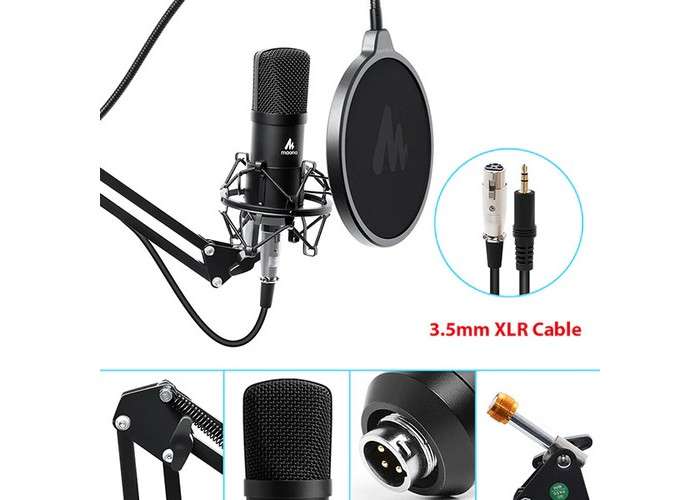 Maono Au A03 Condenser Microphone Professional Podcast D