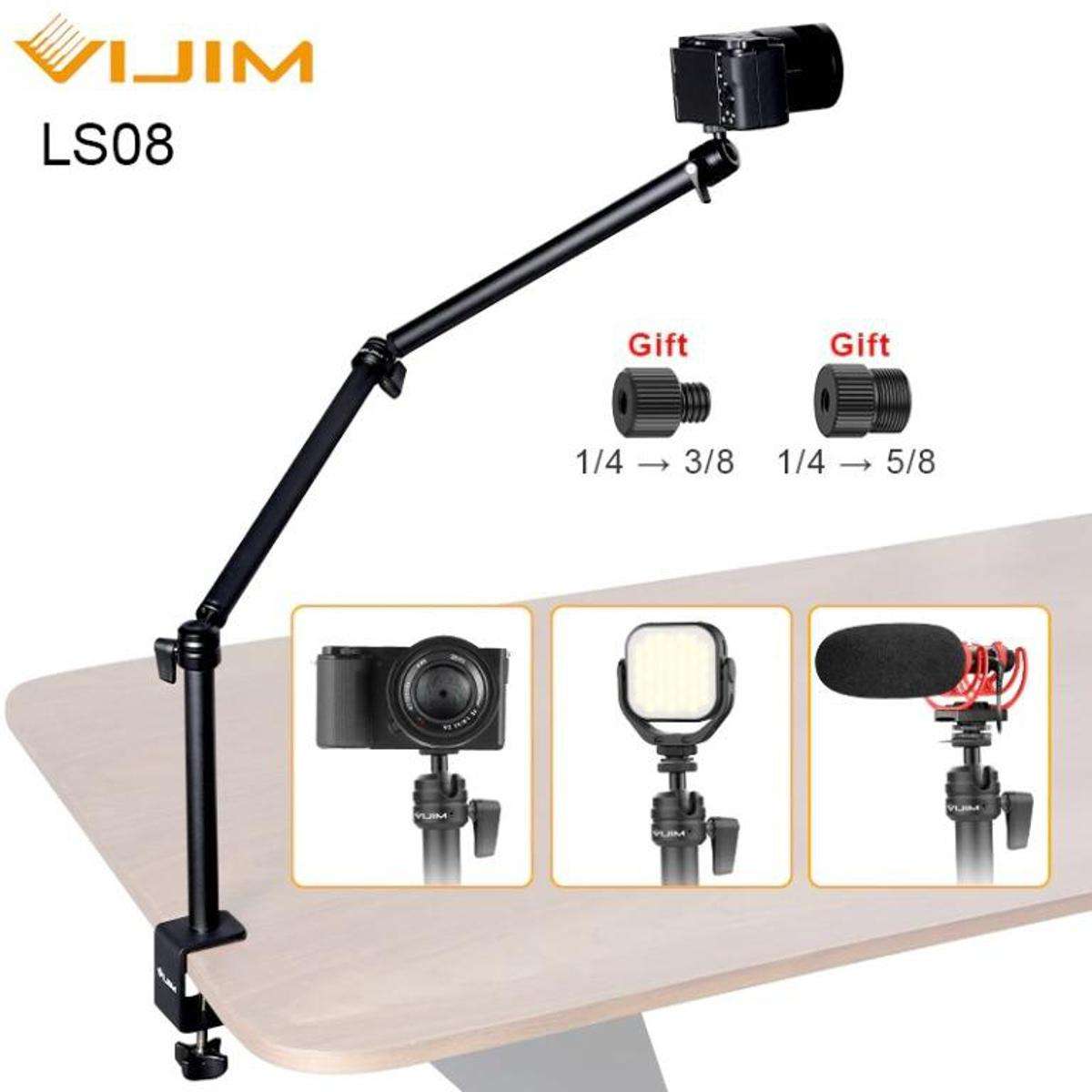 Ulanzi Vijim Ls08 Flexible Arm Professional Live Streaming Stand Equipment A