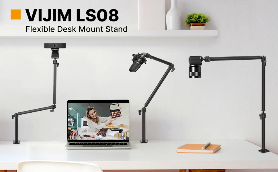 Ulanzi Vijim Ls08 Flexible Arm Professional Live Streaming Stand Equipment F