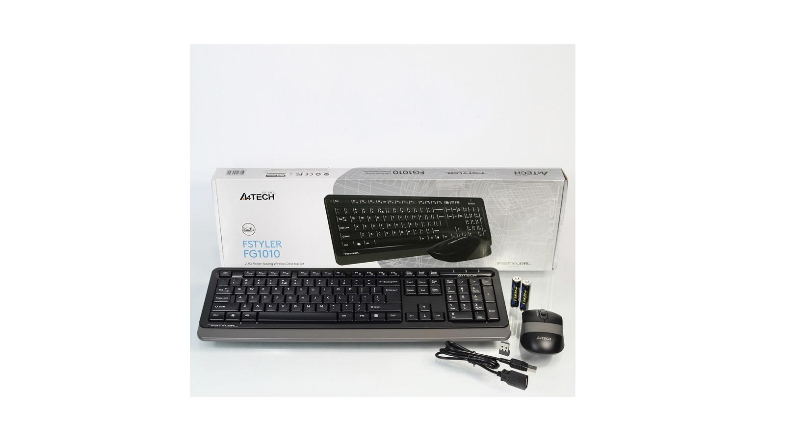 A4Tech Fg1010 Wireless Keyboard Mouse Combo With Bangla F