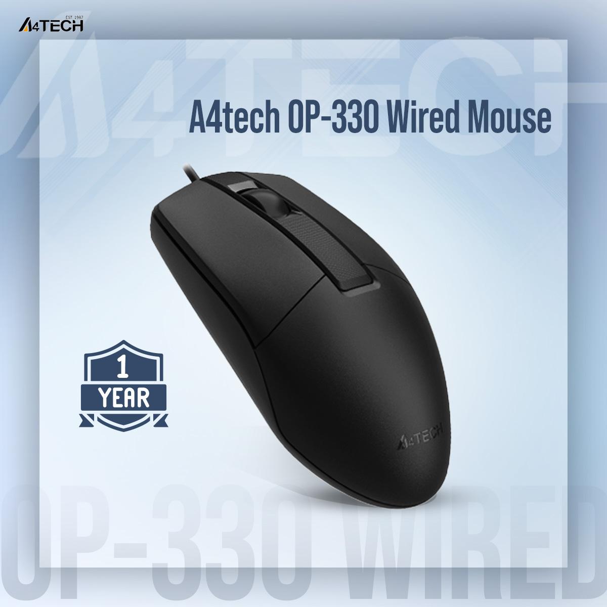 A4Tech Op 330 Usb Wired Mouse B