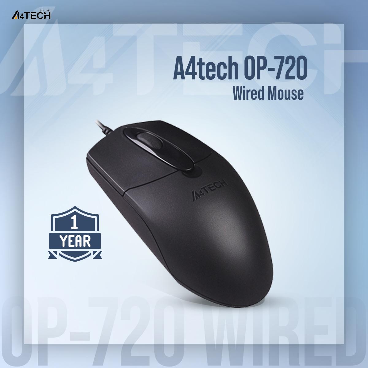 A4Tech Op 720 Optical Usb Wired Mouse C