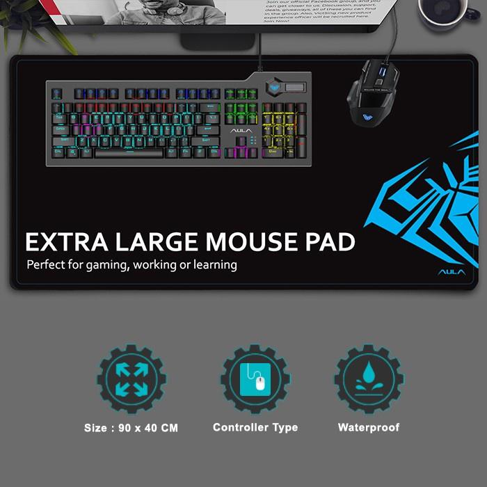 Aula Mp Xl Black Mouse Pad B