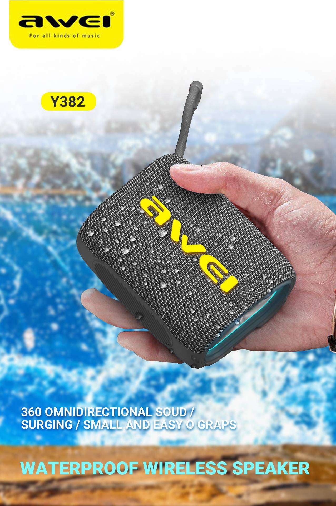 Awei Y382 Tws Wireless Bluetooth Speaker Z