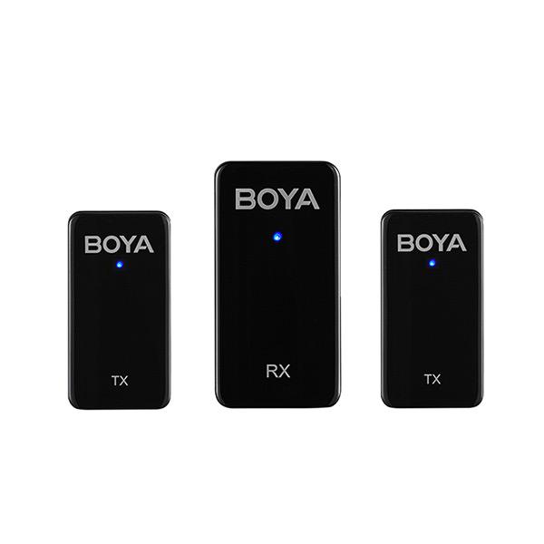 BOYA BY WMic5 M2 Ultracompact 2 4GHz Dual Channel Wireless Microphone System