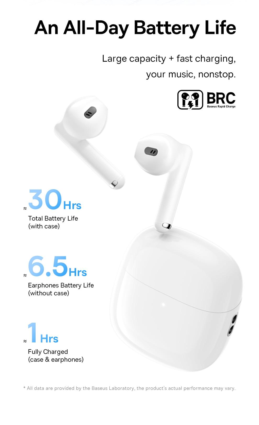 Baseus Bowie Wx5 Tws Wireless Earphone E