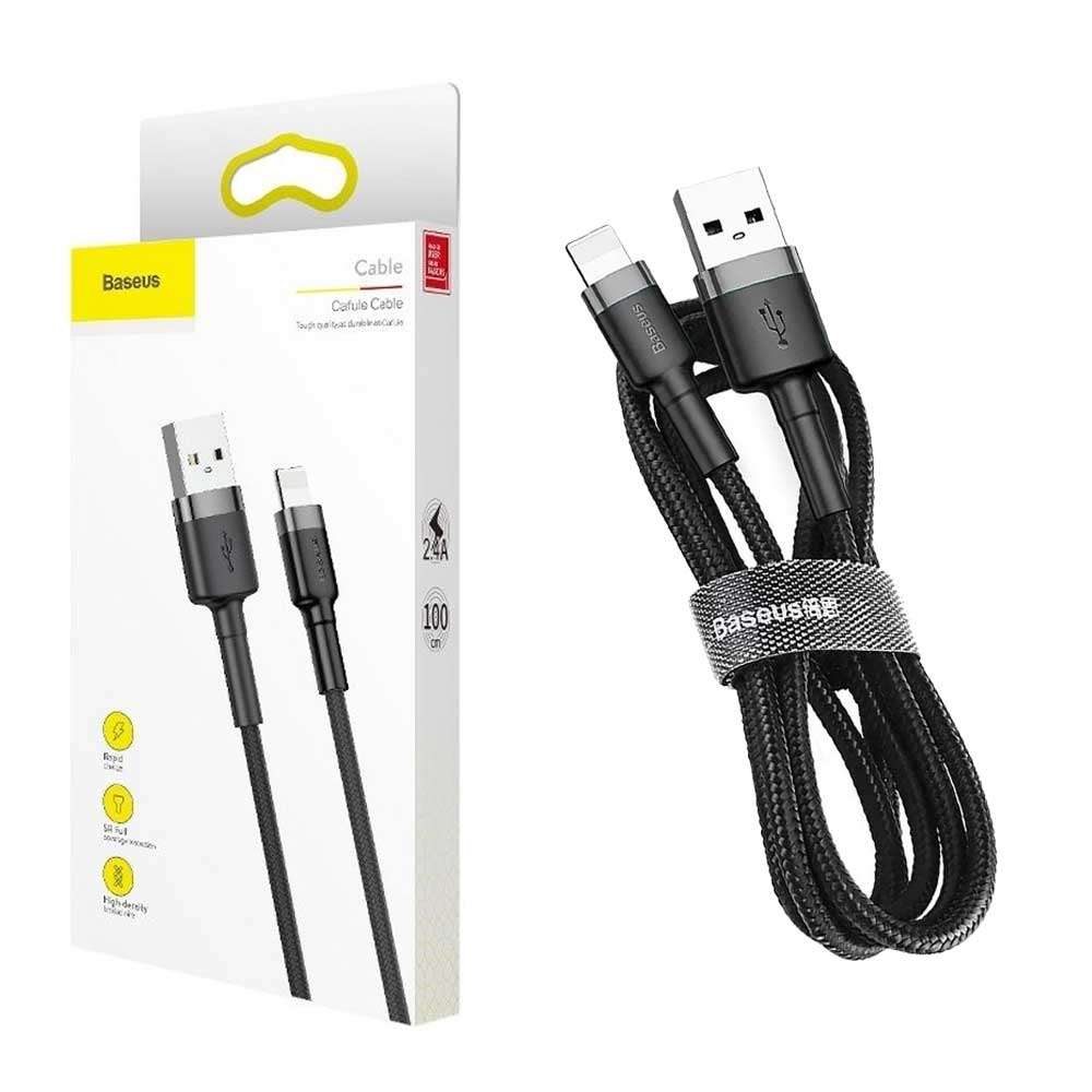 Baseus Fast Charging Lightning Data Cable (Calklf Bg1) D