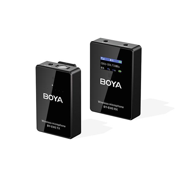 Boya BY EM5 K1 UHF Omnidirectional Wireless Microphone System