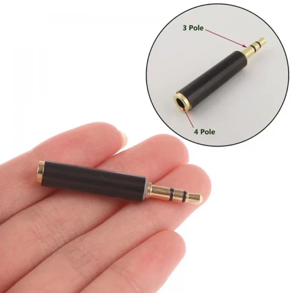 Boya M1 Microphone Converter (Straight) No Need Battery for Lifetime