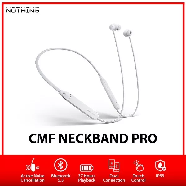 Cmf By Nothing Neckband Pro 50Db Anc Bluetooth Neckband D