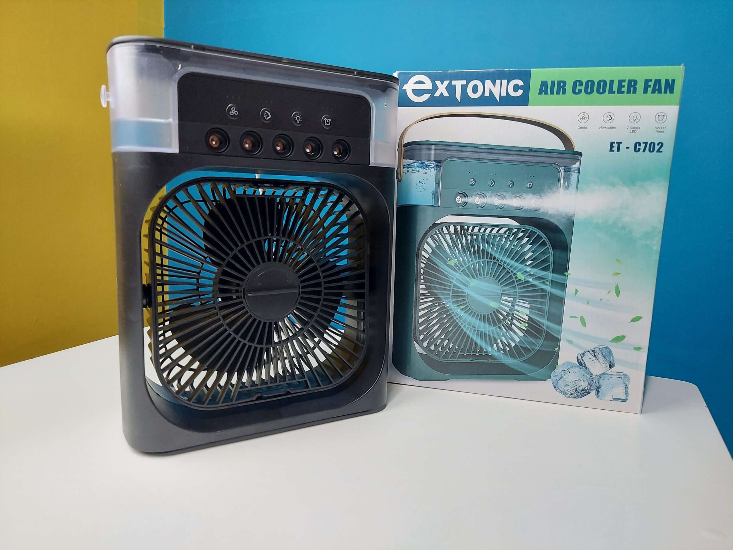 Extonic Air Cooler Fan (Et C702) – Green Color E