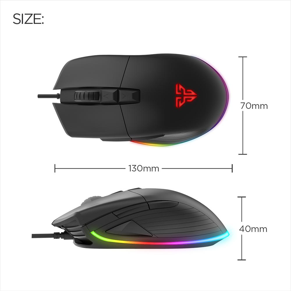 Fantech Ux1 Hero Ultimate Macro Rgb Gaming Mouse E