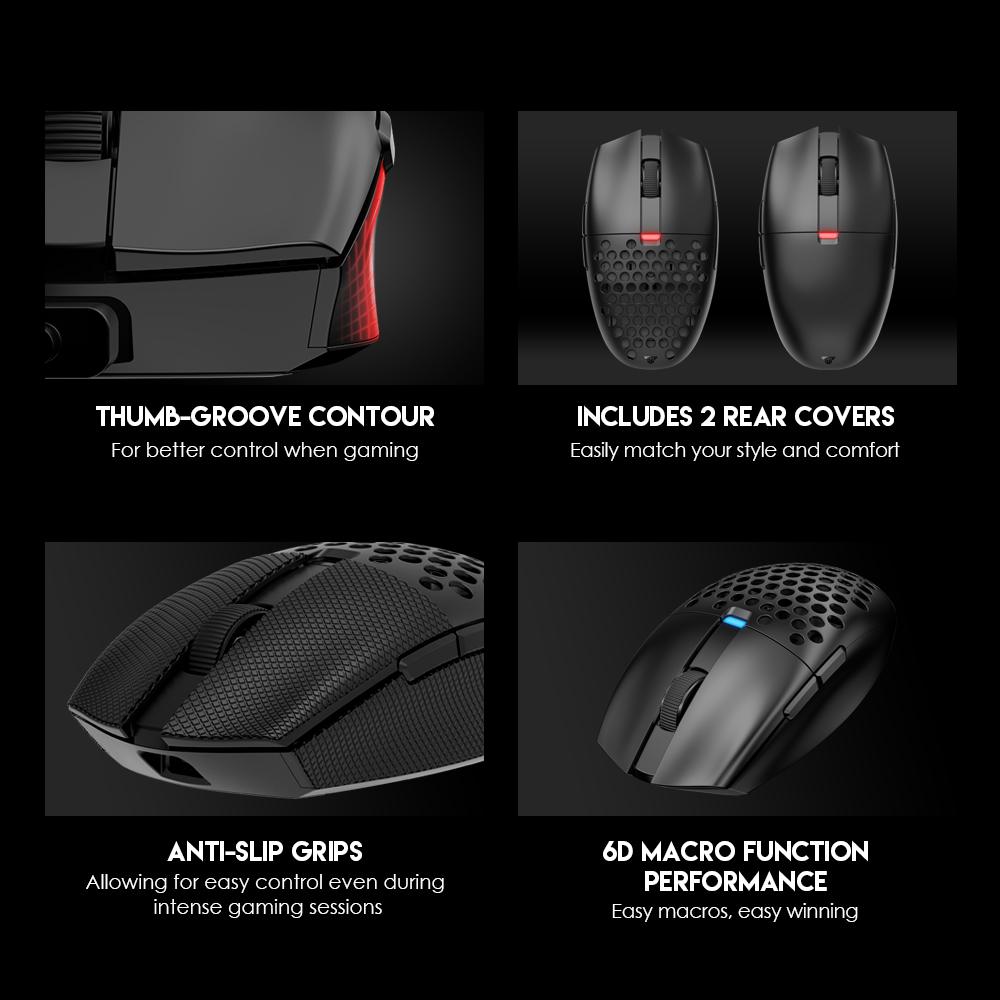 Fantech Aria Xd7 Lightweight Wireless Gaming Mouse F