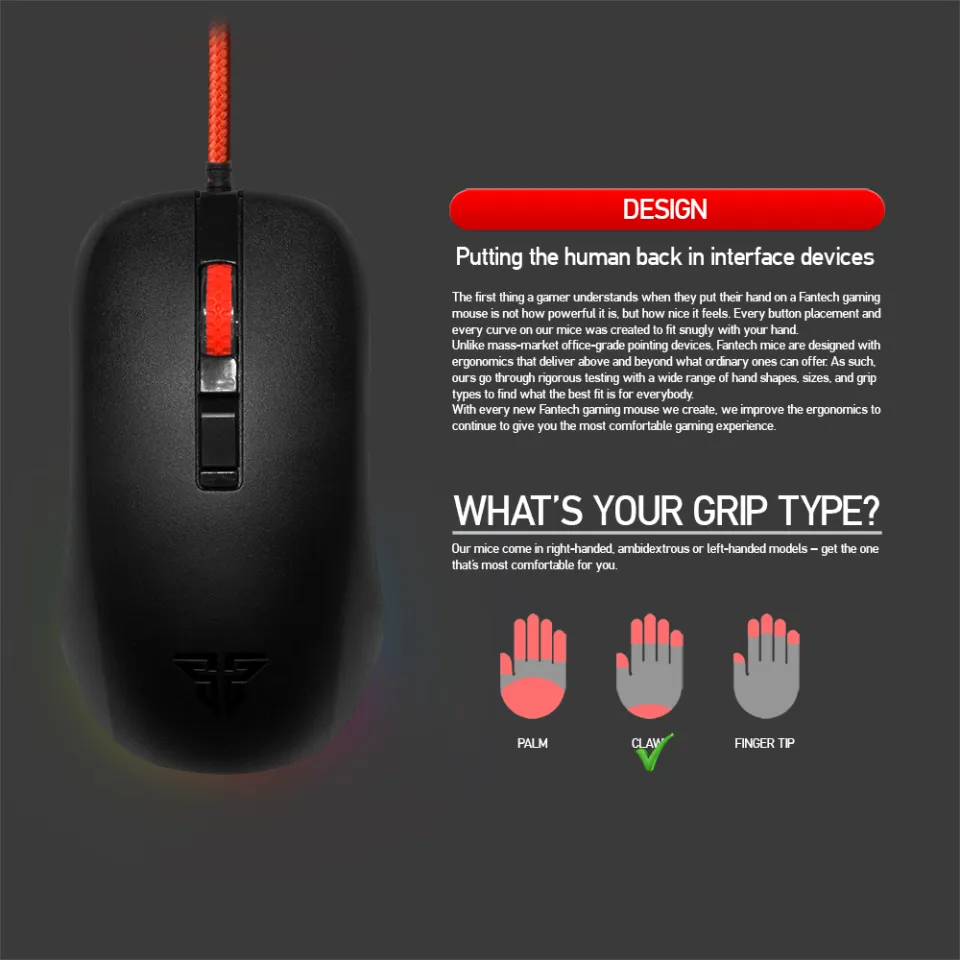 Fantech G13 Rhasta Ii Pro Gaming Mouse C