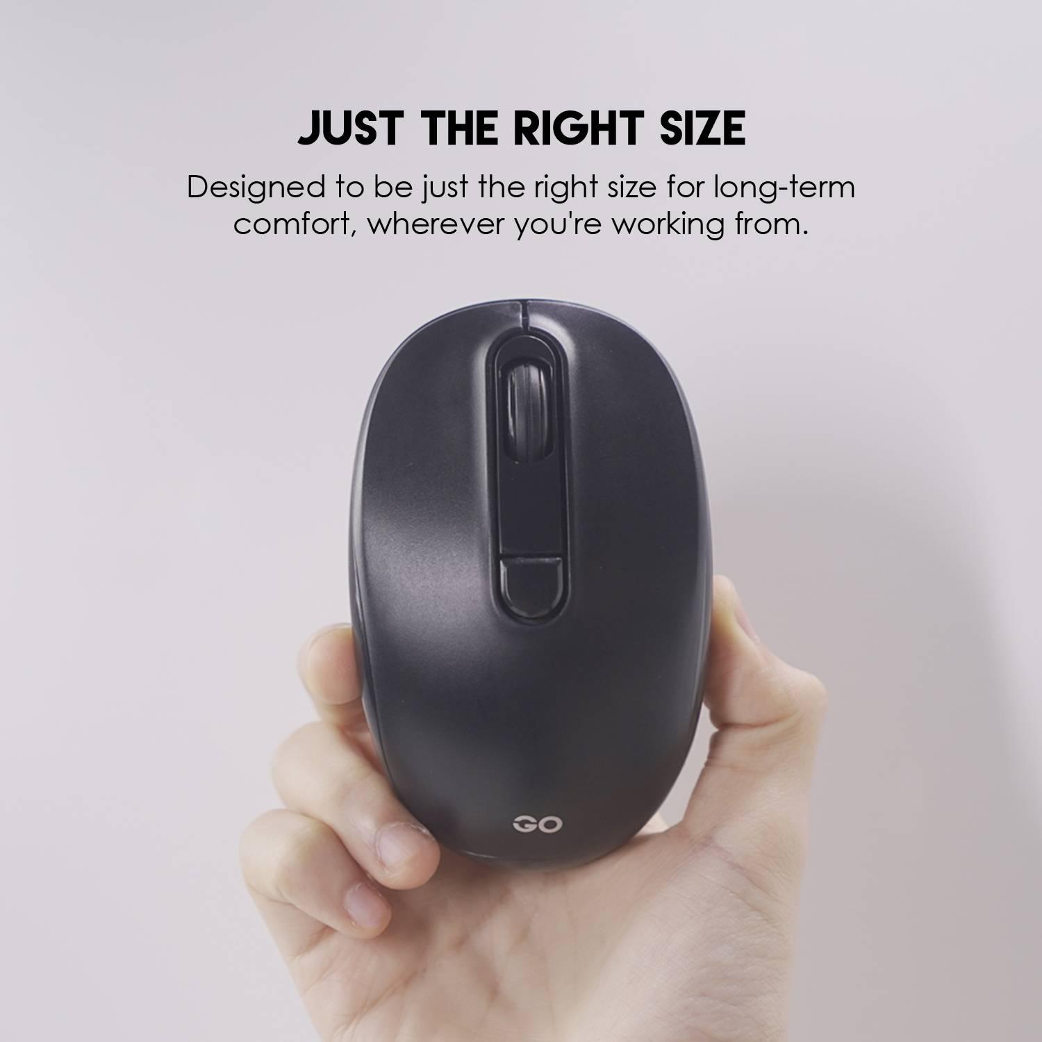 Fantech Go W192 Space Edition Silent Wireless Optical Mouse D