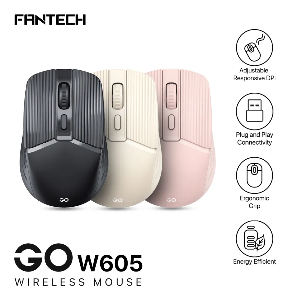 Fantech Go W605 Wireless Mouse B