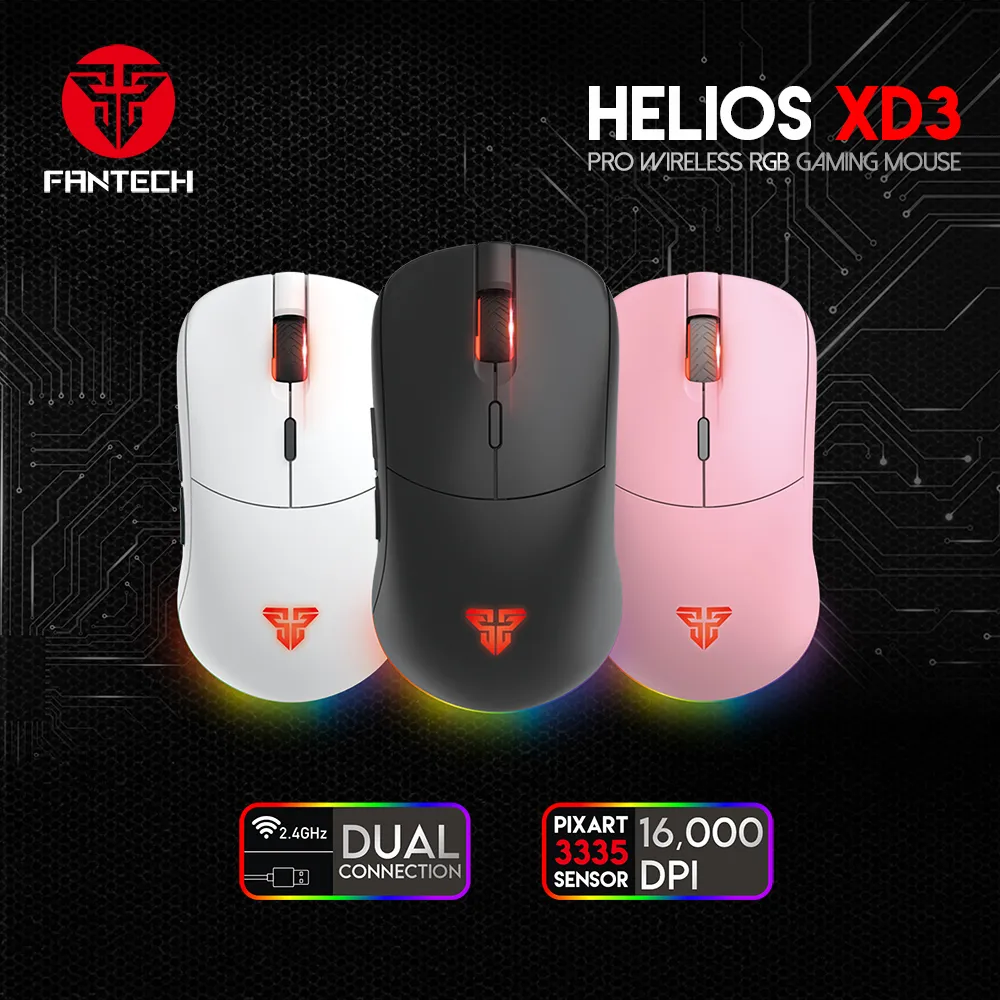 Fantech Helios Xd3 Pro Wireless Gaming Mouse C