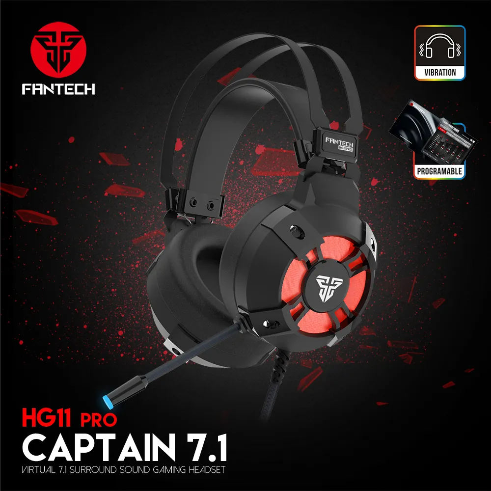 Fantech Hg11 Pro Captain Wired Gaming Headphone B