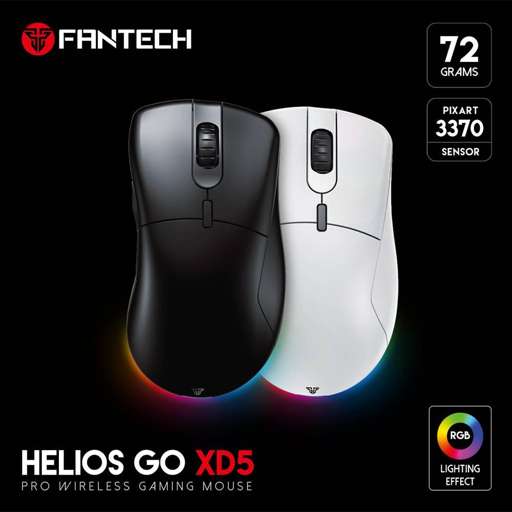 Fantech Helios Go Xd5 Usb Type C Wireless Rgb Gaming Mouse B