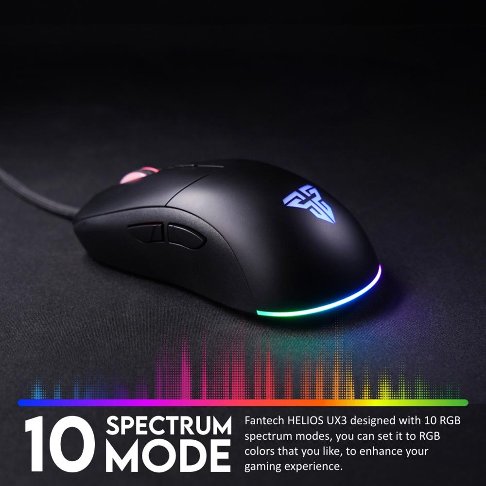 Fantech Helios Ux3 Macro Rgb Gaming Mouse D