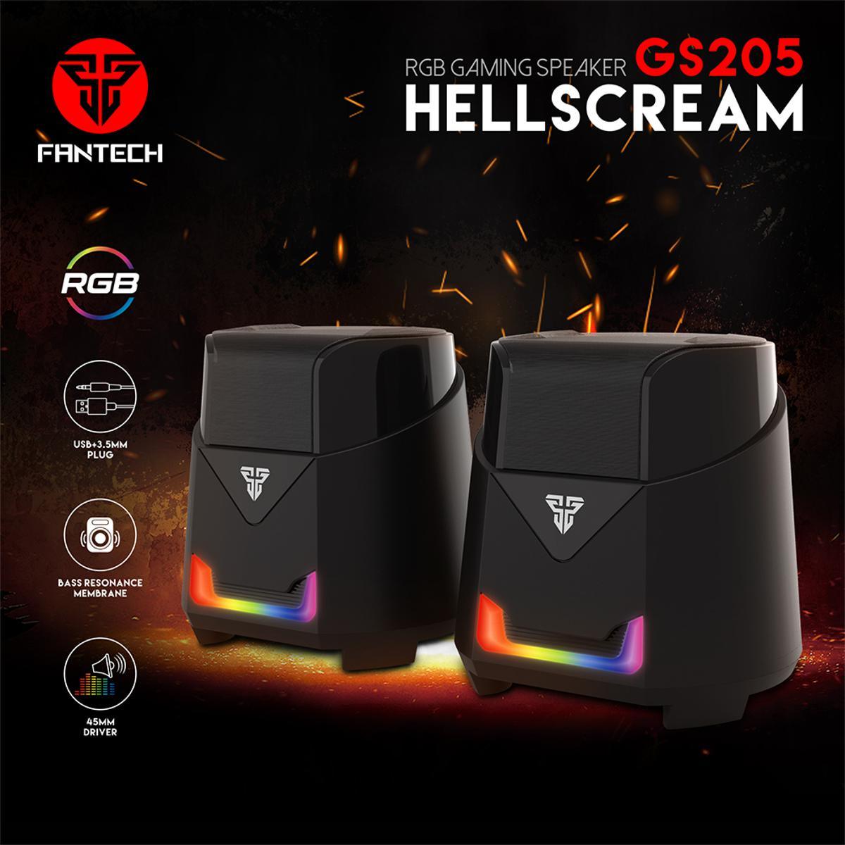 Fantech Hellscream Gs205 Rgb Mobile Gaming &Amp; Music Speaker B