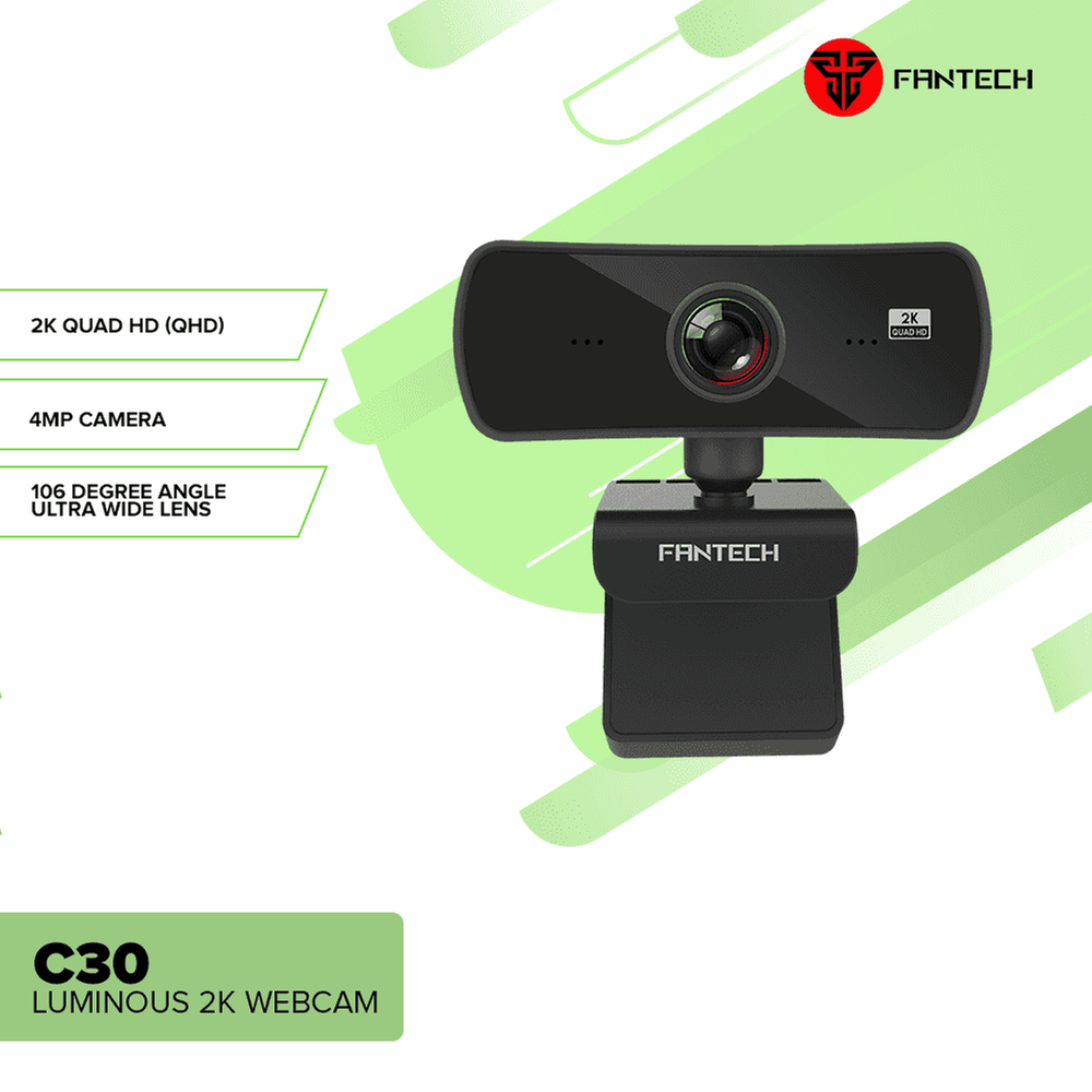 Fantech Luminous C30 4Mp 2K Quad Hd Webcam A