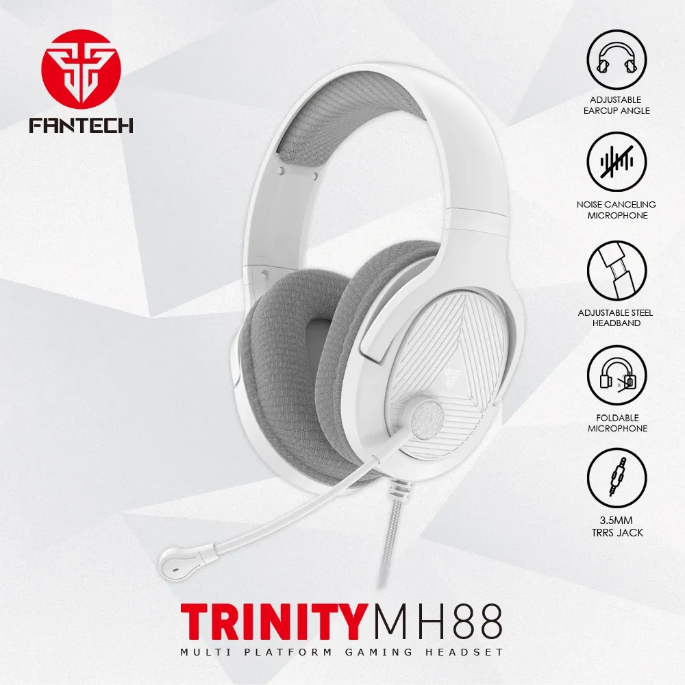 Fantech Mh88 Trinity Space Edition Wired Gaming Headphone A