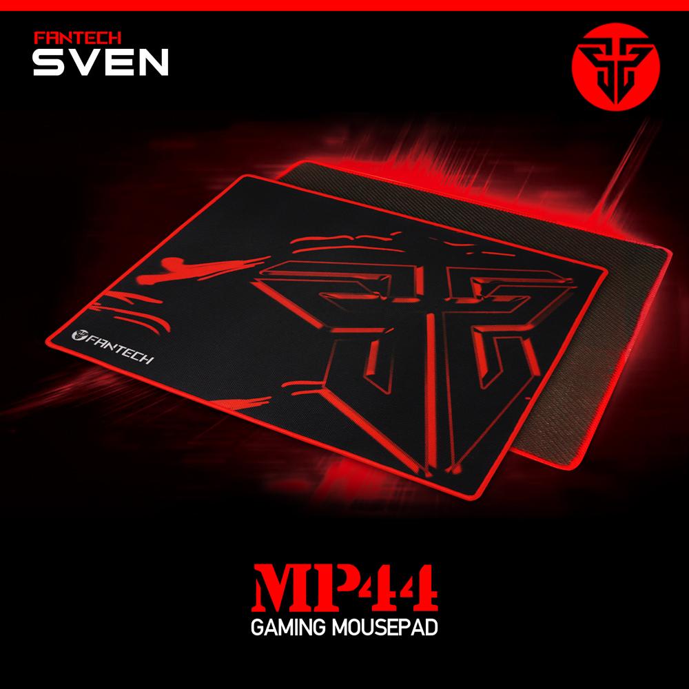 Fantech Mp44 Black &Amp; Red Gaming Mouse Pad A