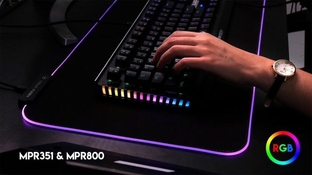 Fantech Mpr800S Firefly Rgb Black Mouse Pad D