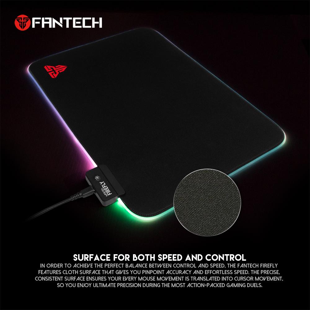 Fantech Mpr800S Firefly Rgb Black Mouse Pad E