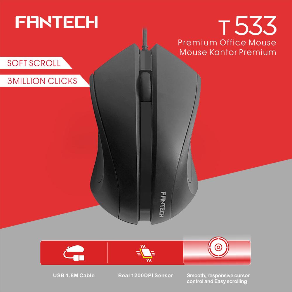 Fantech T533 Wired Premium Office Mouse B