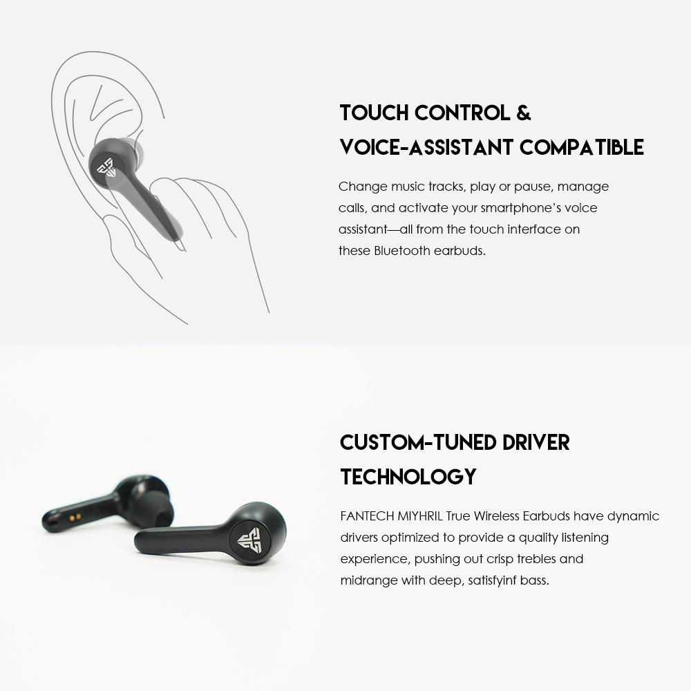 Fantech Tws Tx 1 Mithril 5 0 Wireless Earbuds B