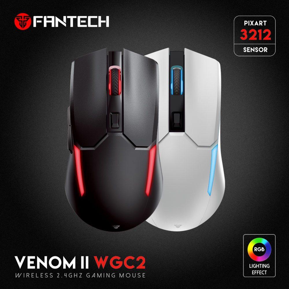 Fantech Venom Ii Wgc2+ Rgb Wireless Gaming Mouse E