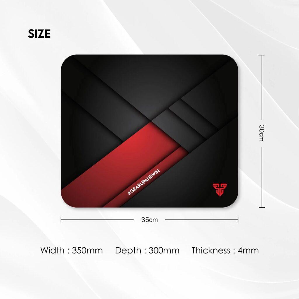 Fantech Vigil Mp356 Black Gaming Mouse Pad D